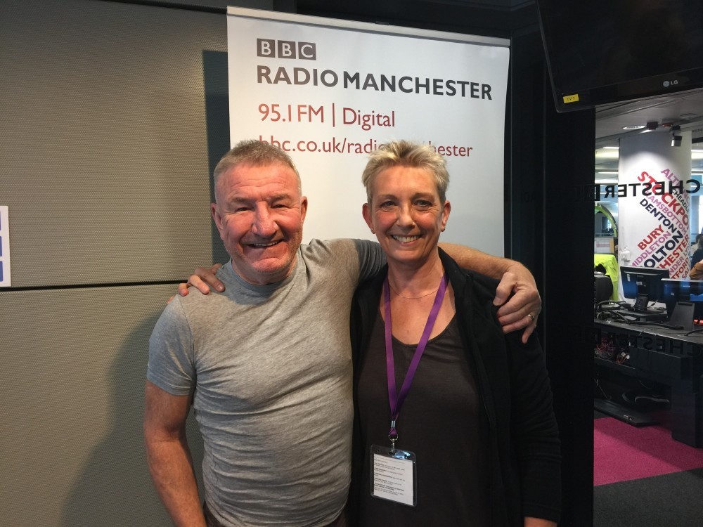 Janet and Mike at BBC