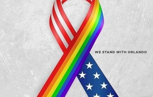 We Stand With Orlando Ribbon